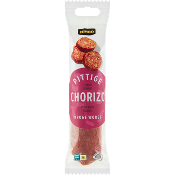 Jumbo Pittige Chorizo Droge Worst 250 g