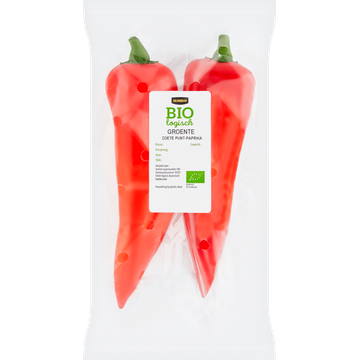 Jumbo Biologisch Zoete Punt-Paprika 2 Stuks