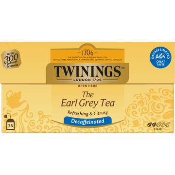 Twinings The Earl Grey Thee Cafeïnevrij 25 Stuks