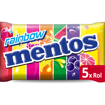 Mentos Rainbow Vegan 5-pack