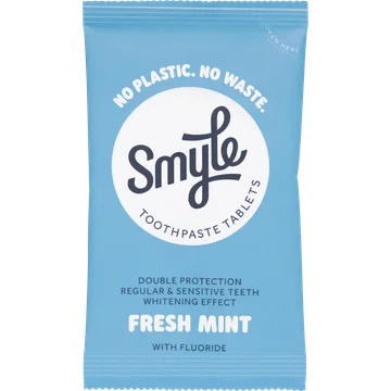 Smyle Toothpaste Tablets Fresh Mint with Fluoride