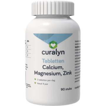 Curalyn Calcium, Magnesium, Zink Tabletten 90 Stuks
