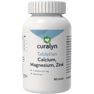 Curalyn Calcium, Magnesium, Zink Tabletten 90 Stuks