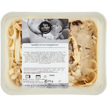 Vers Aan Tafel Tagliatelle met Kip en Bospaddestoelen 515 g