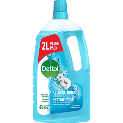 Dettol Allesreiniger Katoenfris Value Pack 2 L