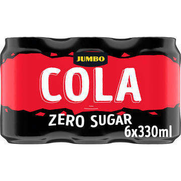 Jumbo Cola Zero Sugar Blik 6 x 330ML