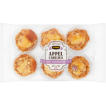 Jumbo Appelcakejes 6 Stuks