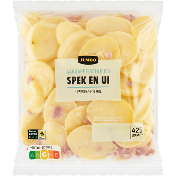 Jumbo Aardappelschijfjes Spek en Ui 425 g