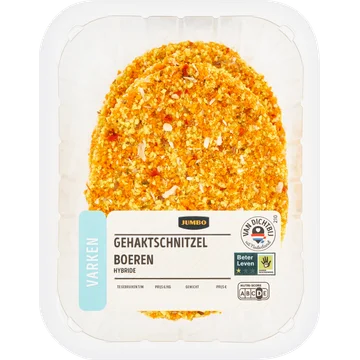 Jumbo Boeren Gehaktschnitzel Hybride 300 g