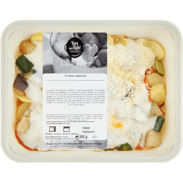 Vers Aan Tafel Moussaka Vegetarisch 585 g