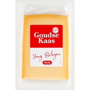 Goudse Kaas 48+ Jong Belegen Stuk 450 g