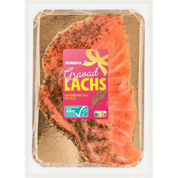Jumbo Gravad Lachs Gemarineerde Zalm met Dille 100 g