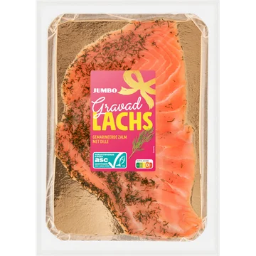 Jumbo Gravad Lachs Gemarineerde Zalm met Dille 100 g
