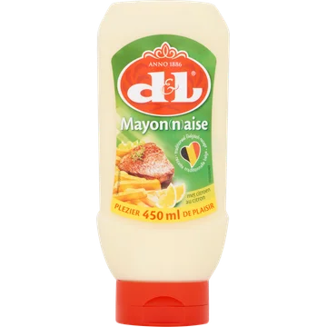 D&L Mayonaise Citroen Squeeze 450ml