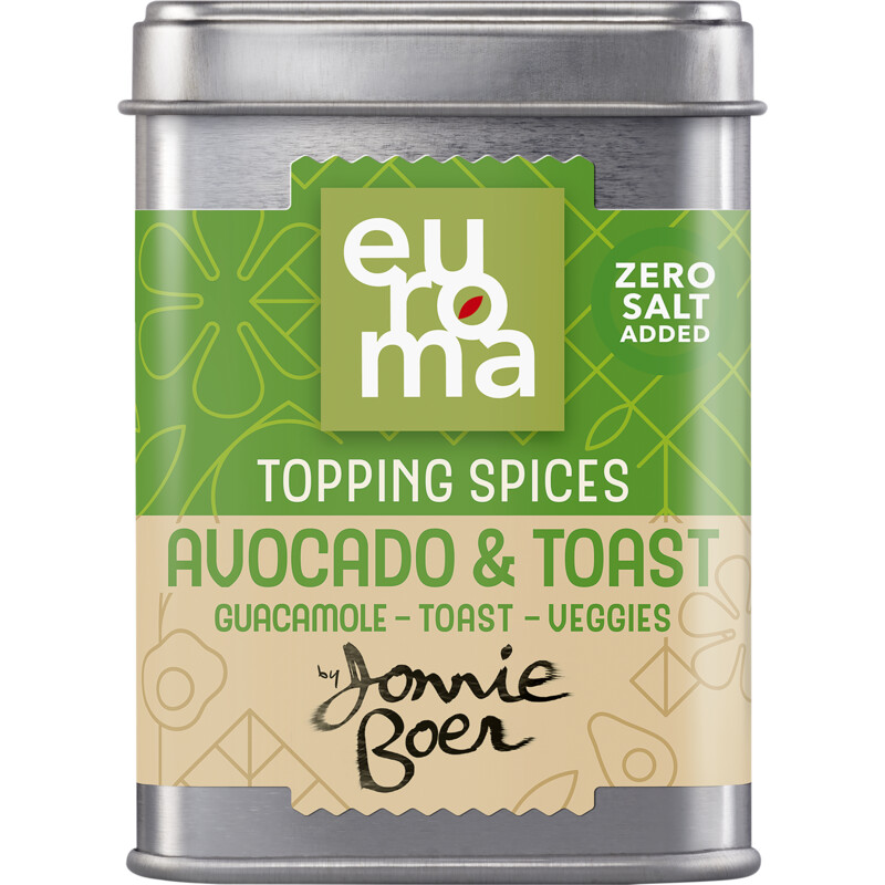 Euroma Avocado & Toast Topping by Jonnie Boer 38g