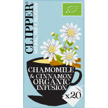 Clipper Chamomile & Cinnamon Organic Infusion 20 Stuks 35 g