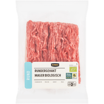 Jumbo Biologisch Rundergehakt Mager 250 g