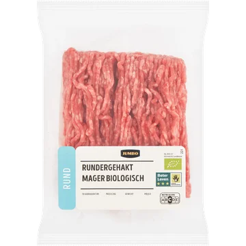 Jumbo Biologisch Rundergehakt Mager 250 g