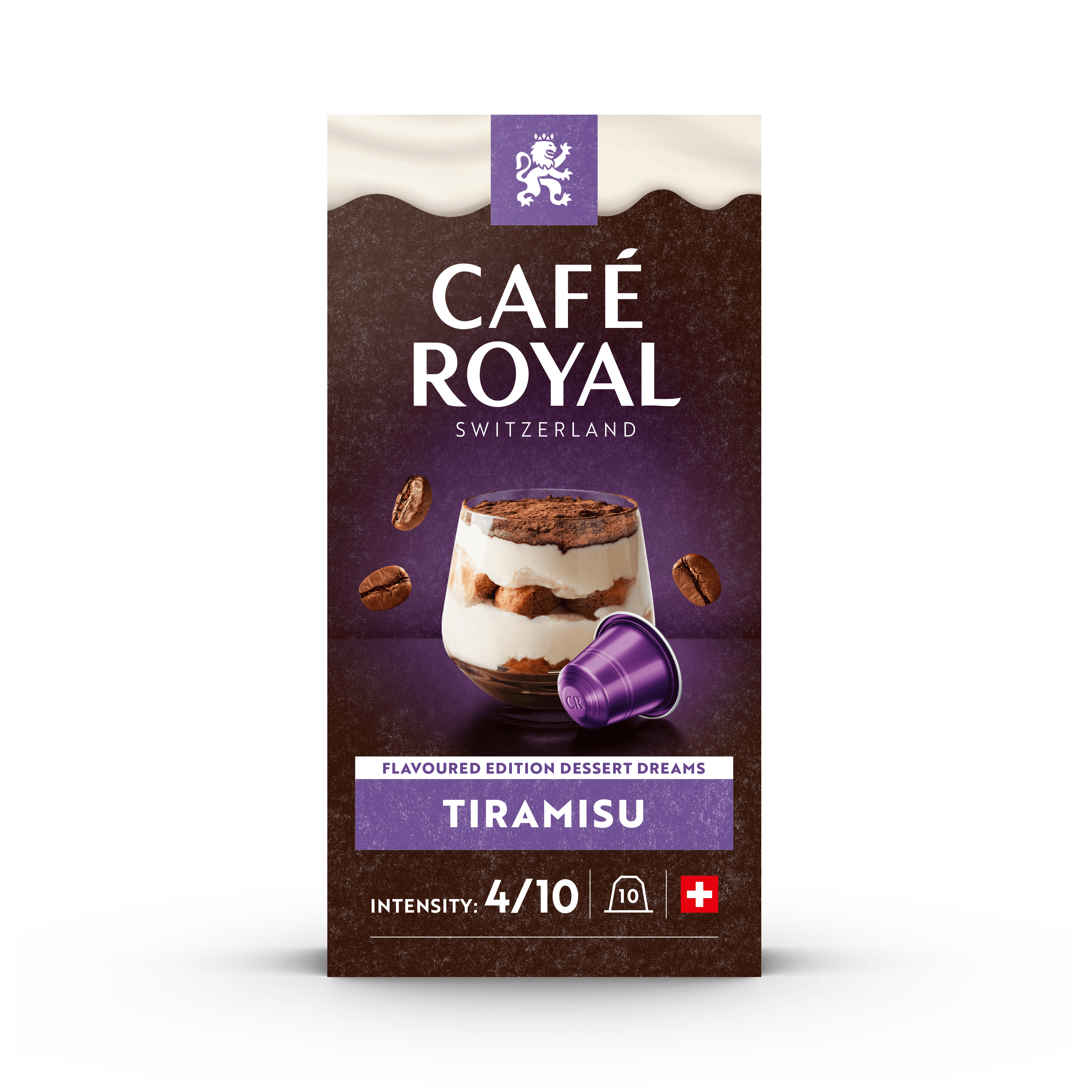 Café Royal Flavoured Edition Dessert Dreams Tiramisu 10x50g