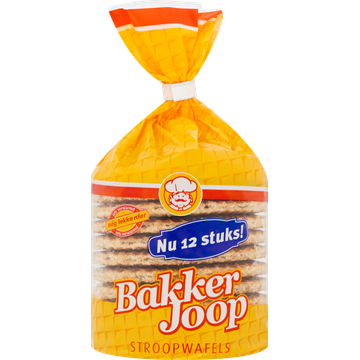Bakker Joop Stroopwafels 12 Stuks 378 g