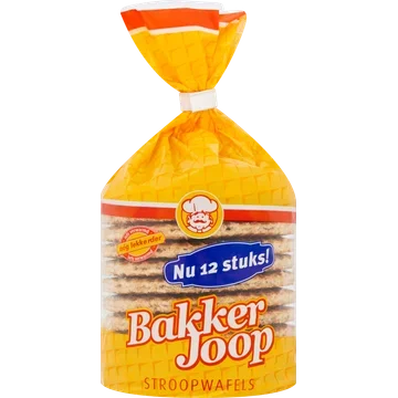 Bakker Joop Stroopwafels 12 Stuks 378 g