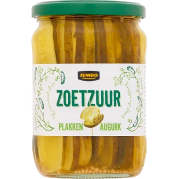 Jumbo Augurk Plakken Zoetzuur 290 g