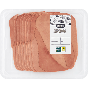 Jumbo Varkenslever Ongelardeerd ca. 100 g