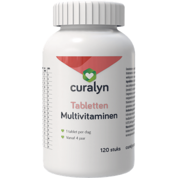 Curalyn Multivitaminen & Mineralen Tabletten 120 Stuks