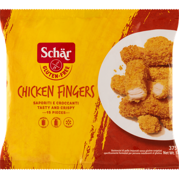 Schär Chicken Fingers Glutenvrij 15 stuks 375g 