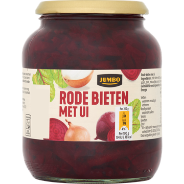 Jumbo Rode Bieten met Ui 680 g