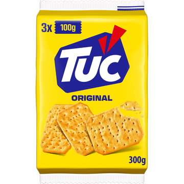 TUC crackers naturel 3-pack 300g