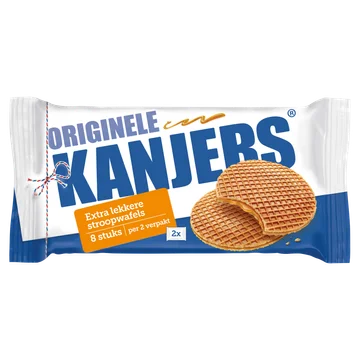 Kanjers Originele Stroopwafels 4 x 2 Stuks 320 g