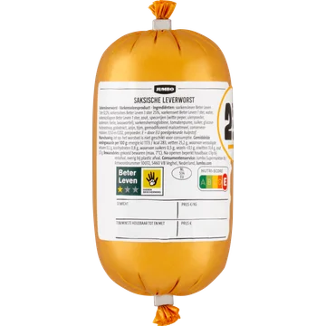 Jumbo Saksische Leverworst 225 g