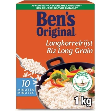Ben's Original Langkorrel Rijst 1 kg