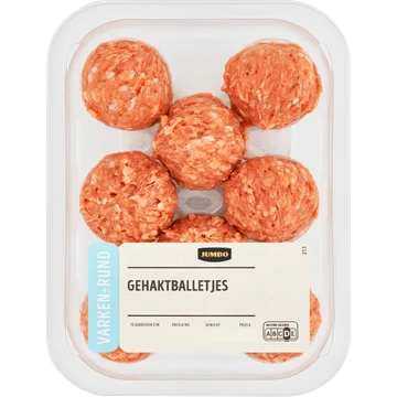 Jumbo Varken-Rund Gehaktballetjes ca. 320 g