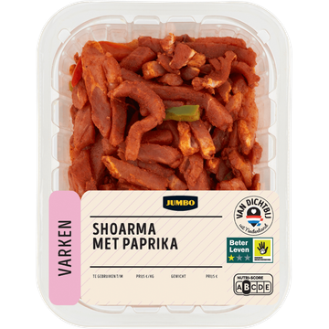 Jumbo Shoarma met Paprika 440 g