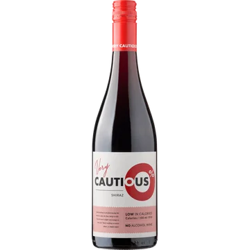 Very Cautious 0% Shiraz 750 ml