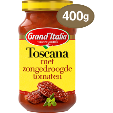 Grand'Italia Toscana met Zongedroogde Tomaat Pastasaus 400g