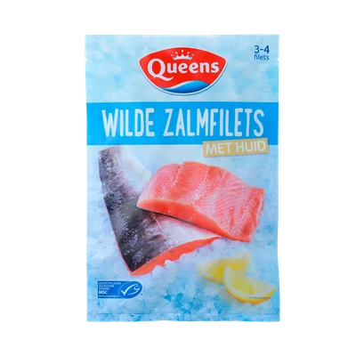 Queens Kabeljauwfilets met Huid 375 g