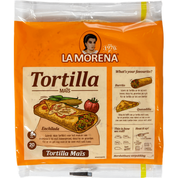 La Morena Tortilla Mais 320g