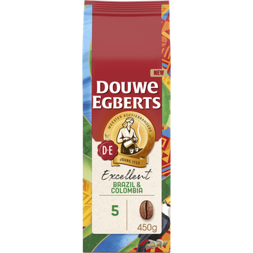 Douwe Egberts Excellent Brazil & Colombia 450 g