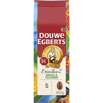 Douwe Egberts Excellent Brazil & Colombia 450 g
