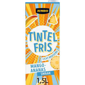 Jumbo Tintelfris Mango-Ananas Smaak 1,5 L