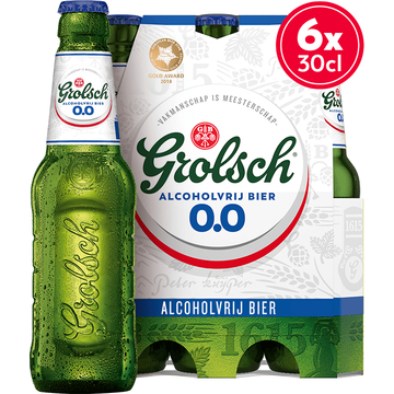 Grolsch Alcoholvrij bier 0.0% 6-pack