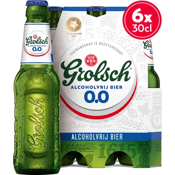 Grolsch Alcoholvrij bier 0.0% 6-pack