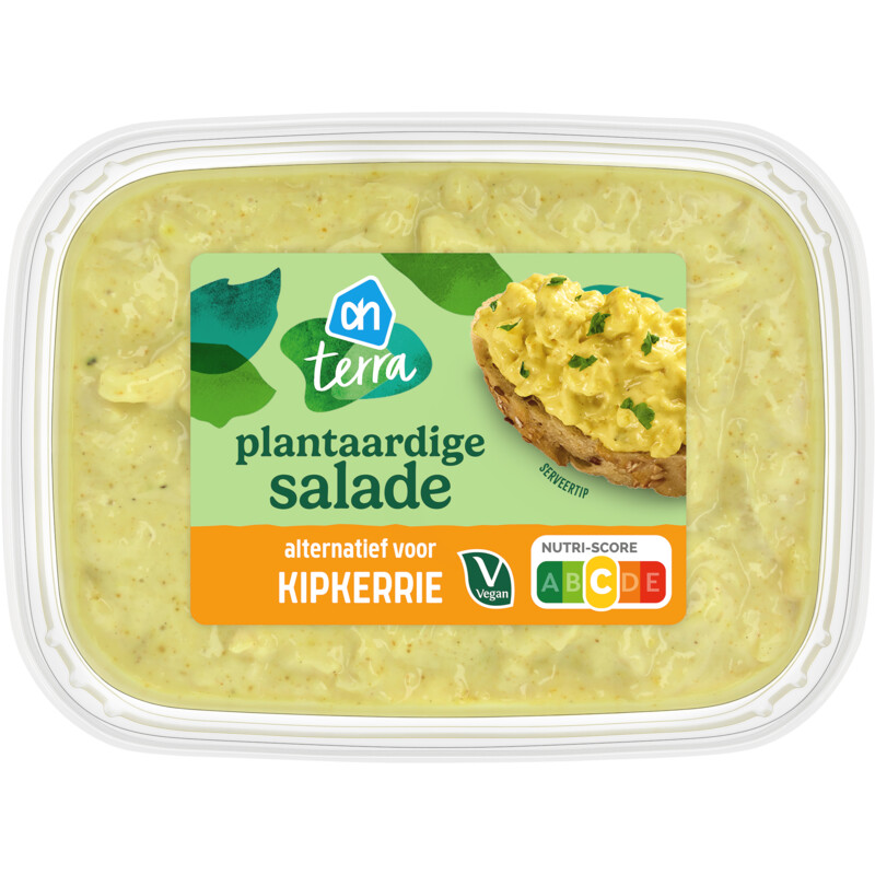 AH Terra Plantaardige salade kipkerrie