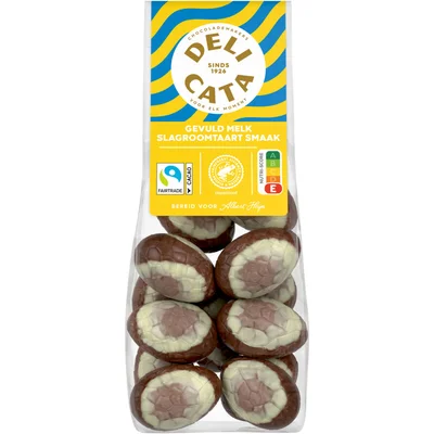 Delicata Paaseitjes gevuld melk slagroomtaart