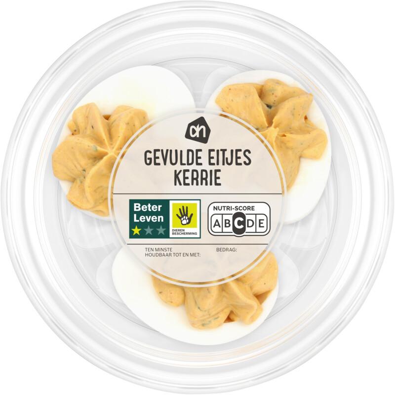 AH Gevulde eitjes kerrie