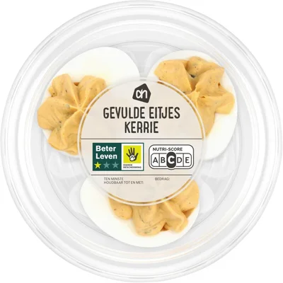 AH Gevulde eitjes kerrie