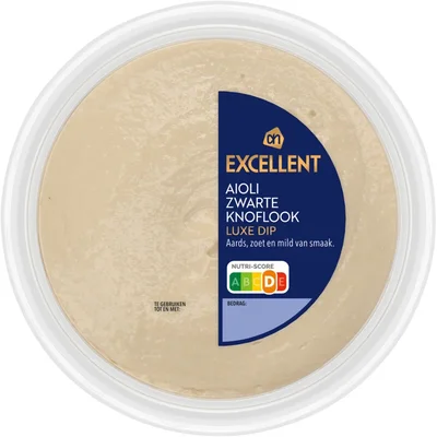 AH Excellent Aioli zwarte knoflook
